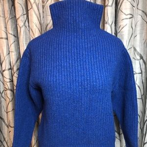 Aritzia Wilfred Blue Wool Sweater S